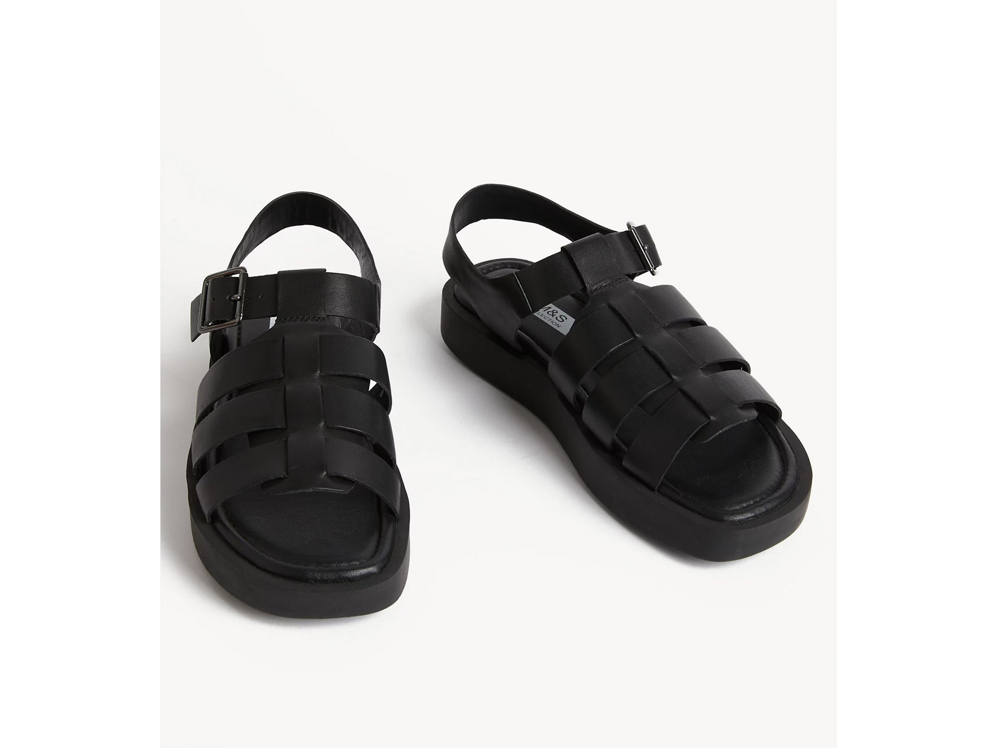 M&s mens leather hotsell sandals
